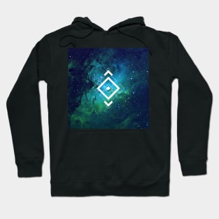 Nebula/geometry Hoodie